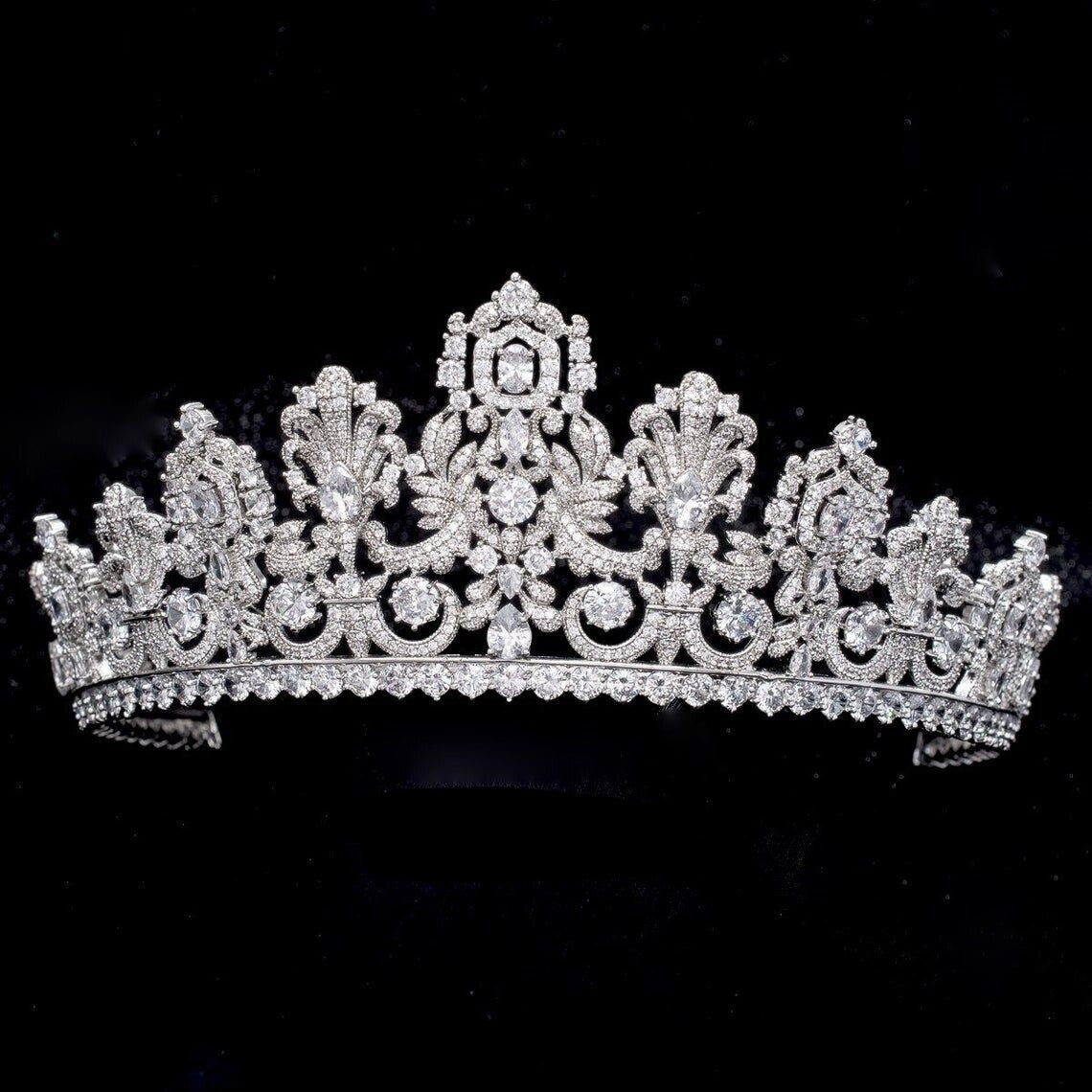 wedding crown, royal tiara, vintage bridal tiara