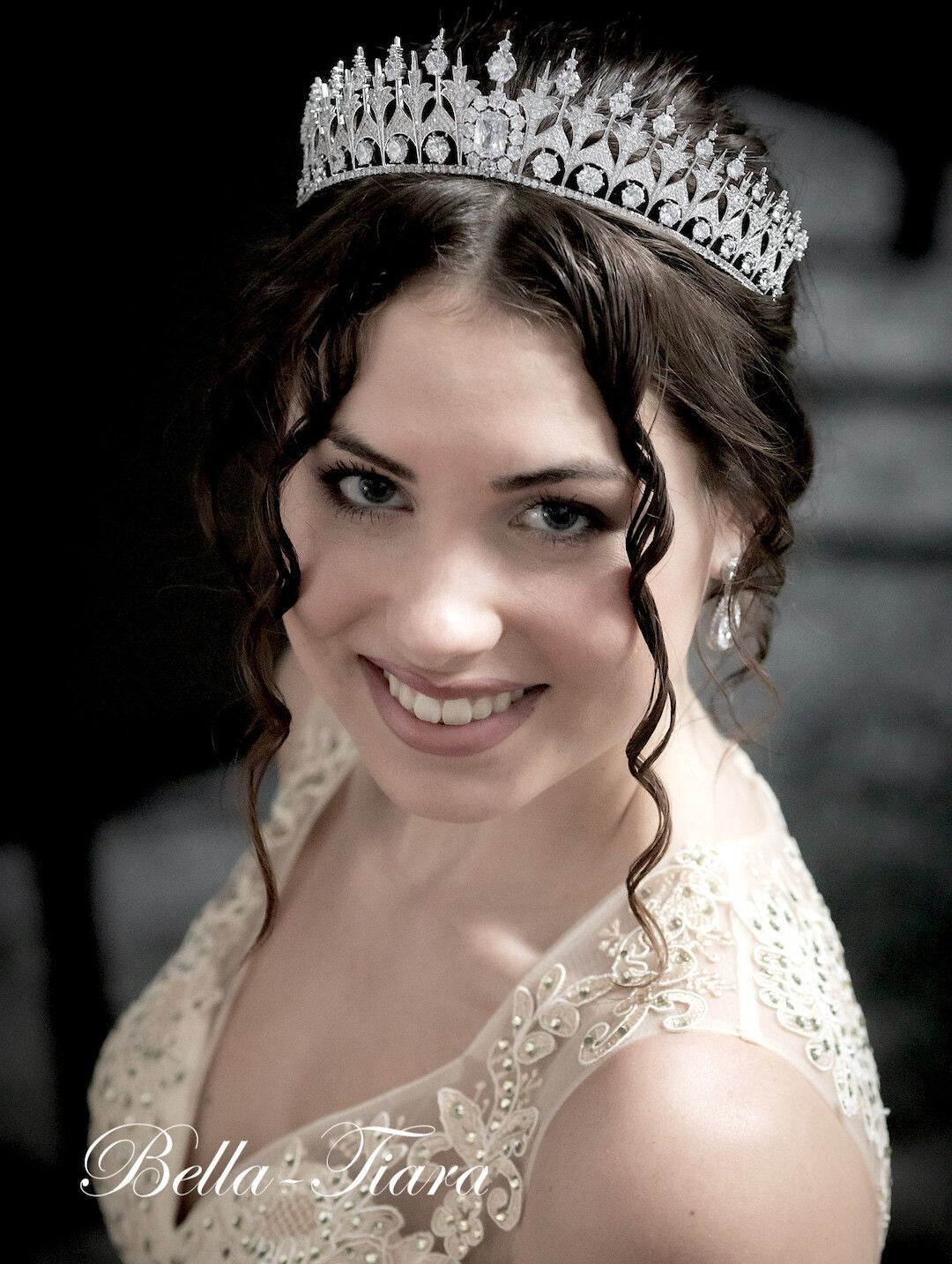 Anastasia, Regal crystal wedding Tiara