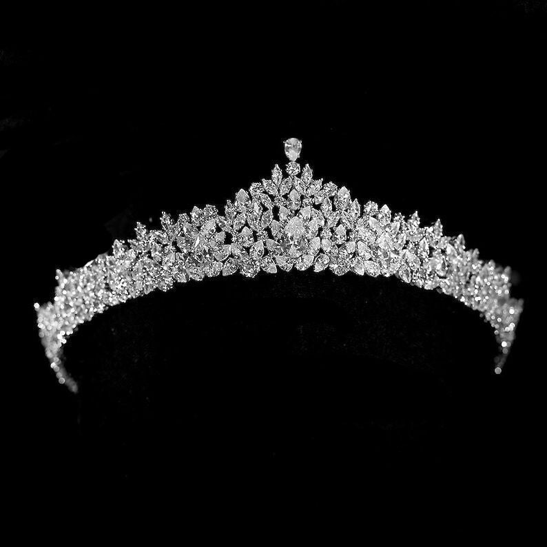 Alexis, Swarovski Crystal Wedding Bridal Tiara