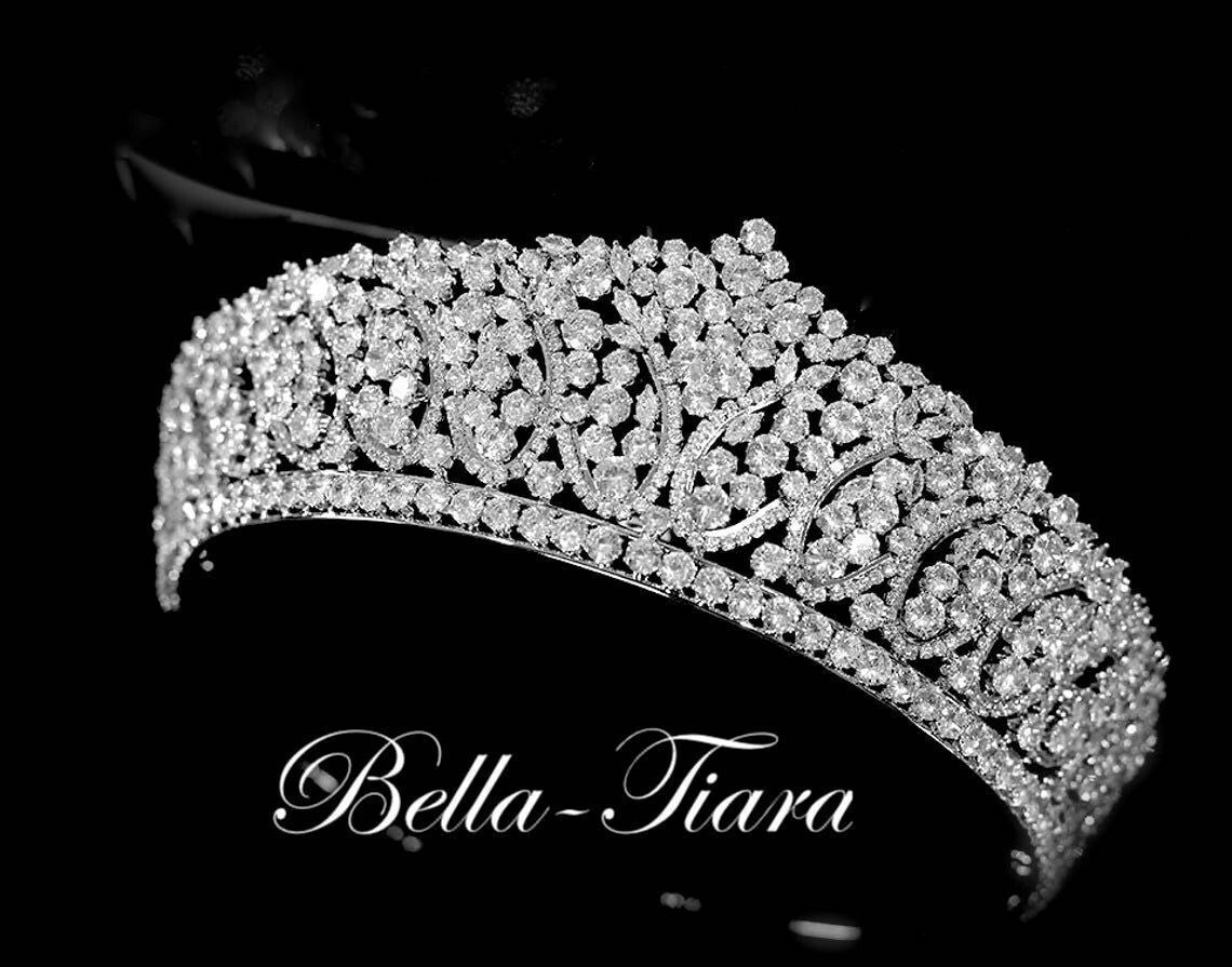 Ginevra - Dazzling Swarovski Crystal Wedding Tiara