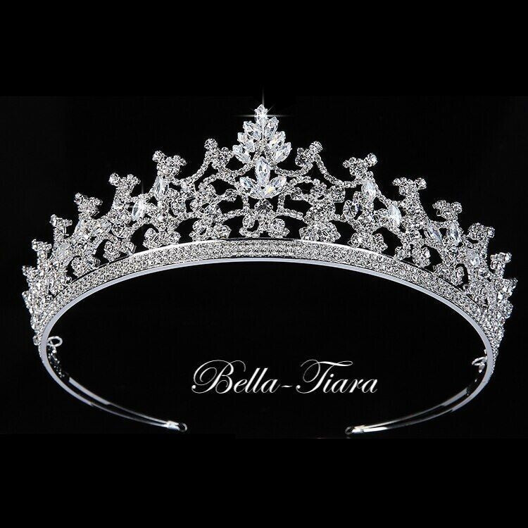Marita - Royal silver wedding tiara