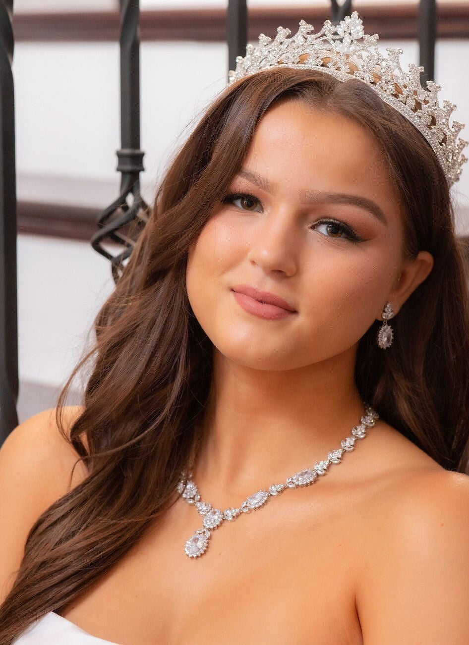 Marita - Royal silver wedding tiara
