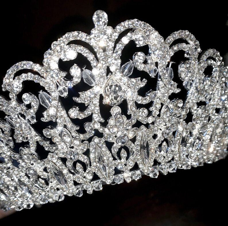 Isabella - Stunning Royal Crystal Wedding Tiara