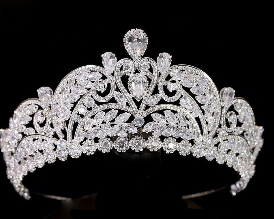 Queen Teresa - Royal Crystal wedding Crown