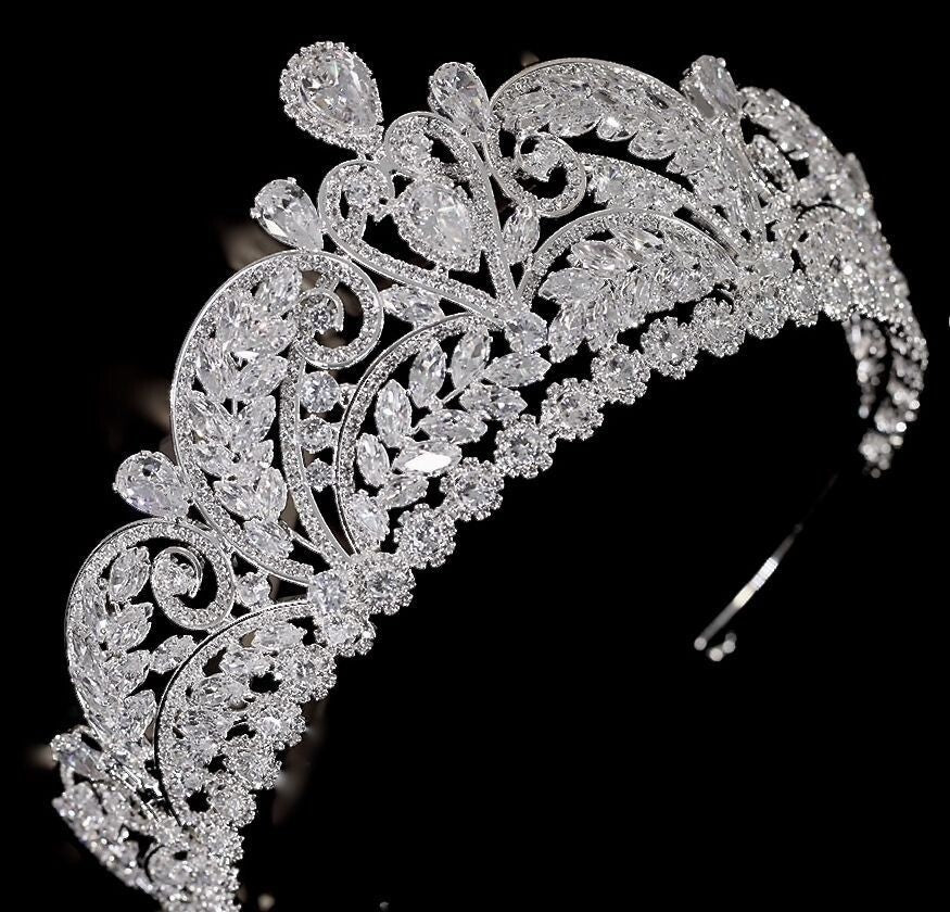 Queen Teresa - Royal Crystal wedding Crown