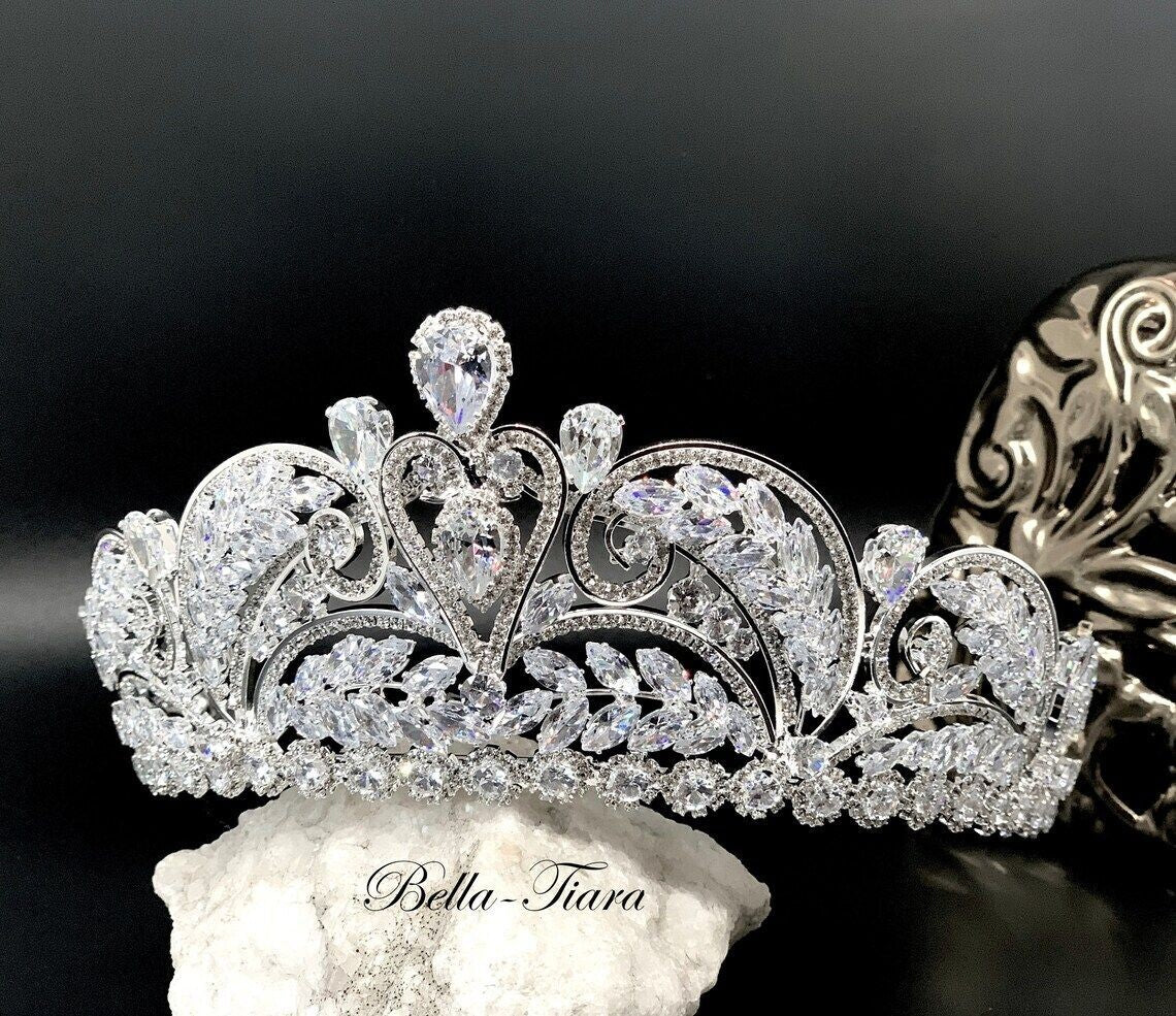 Queen Teresa - Royal Crystal wedding Crown