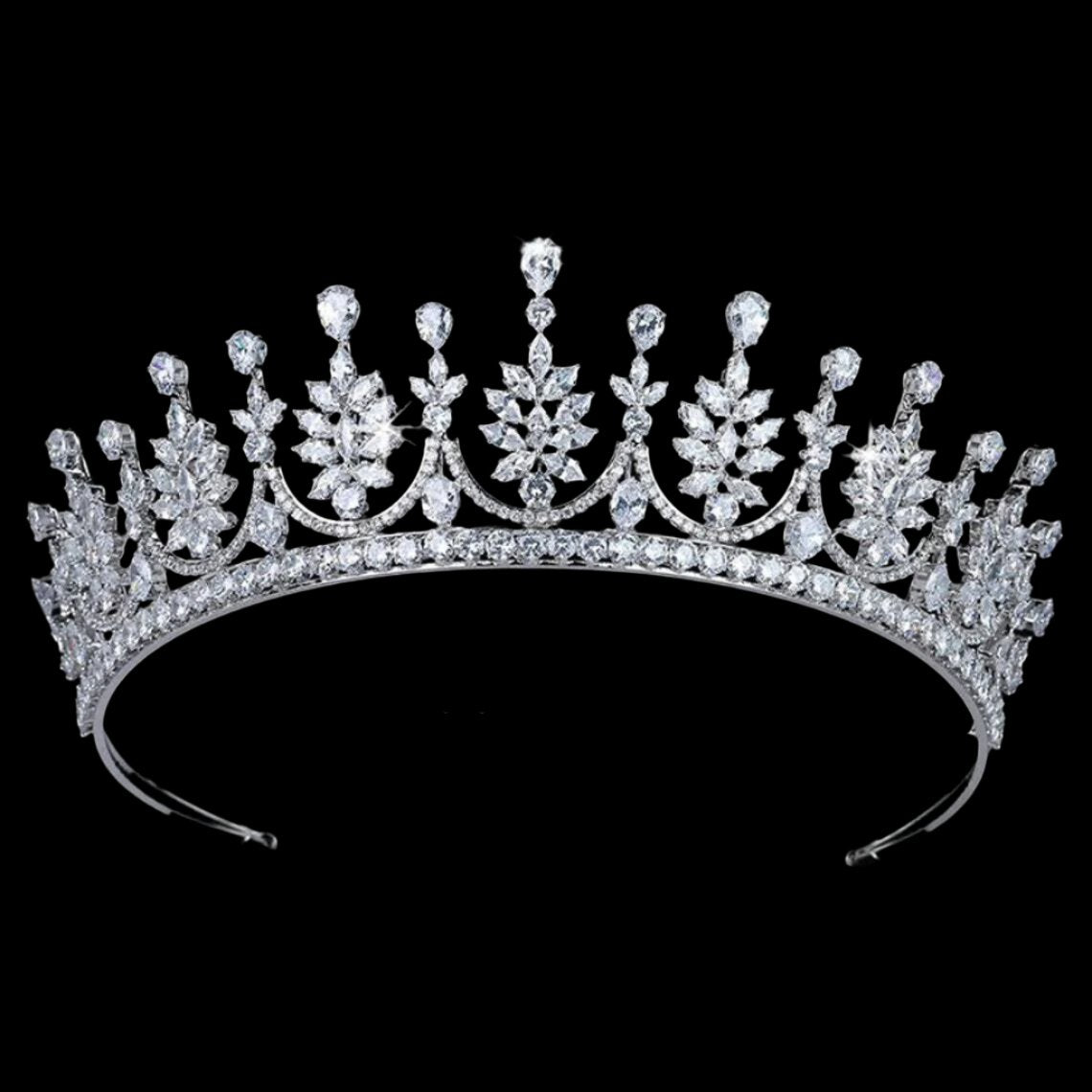 Princess Jesenna - Swarovski cystal wedding crown tiara