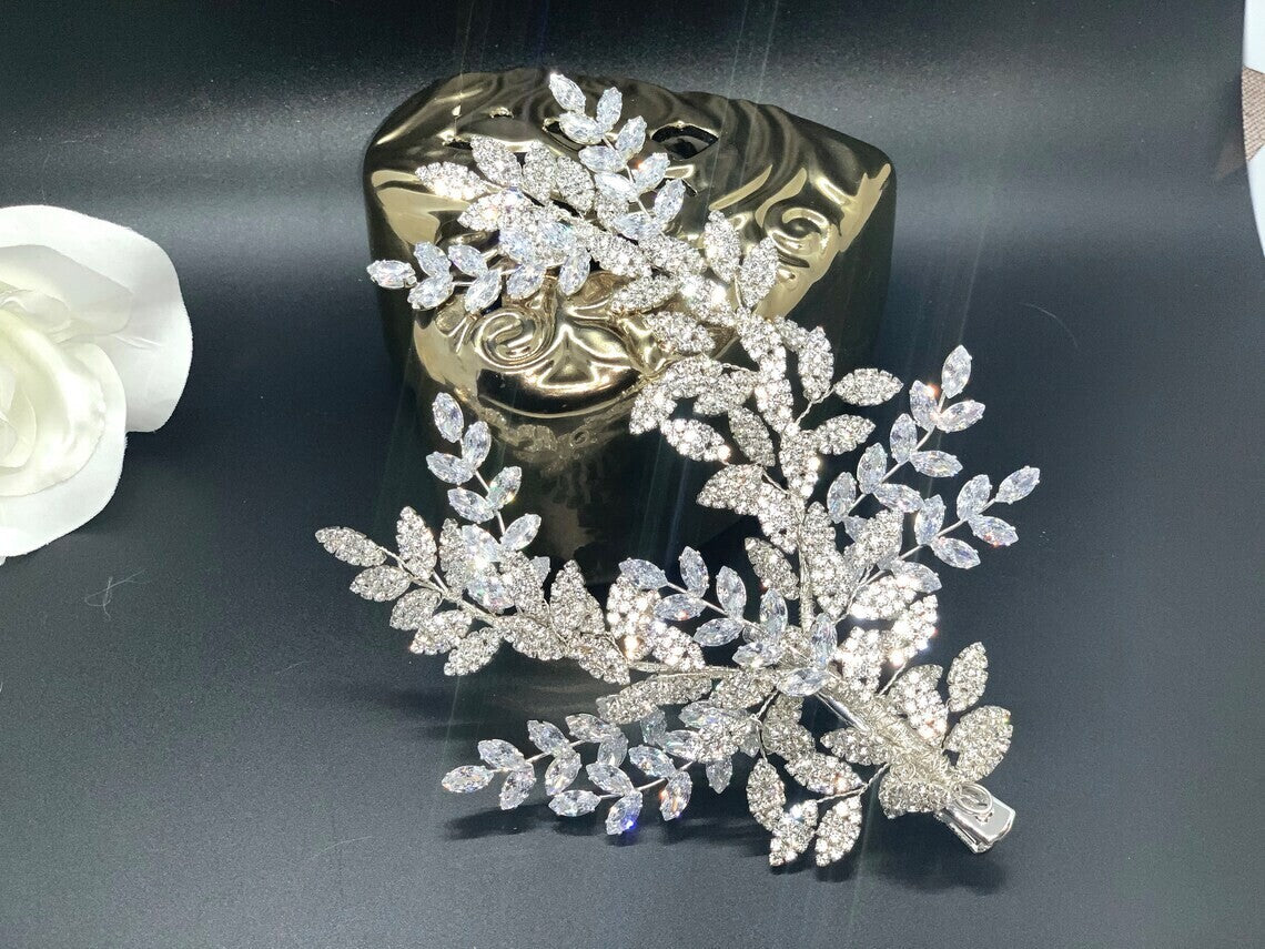 Gabriella - Swarovski crystal wedding hair comb