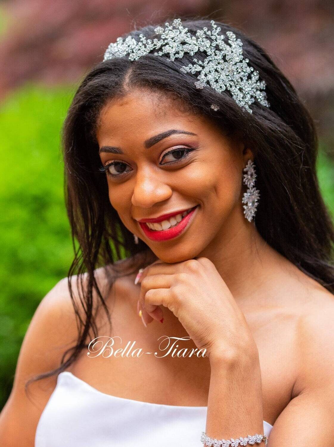 Vivian - Swarovski Crystal wedding headpiece