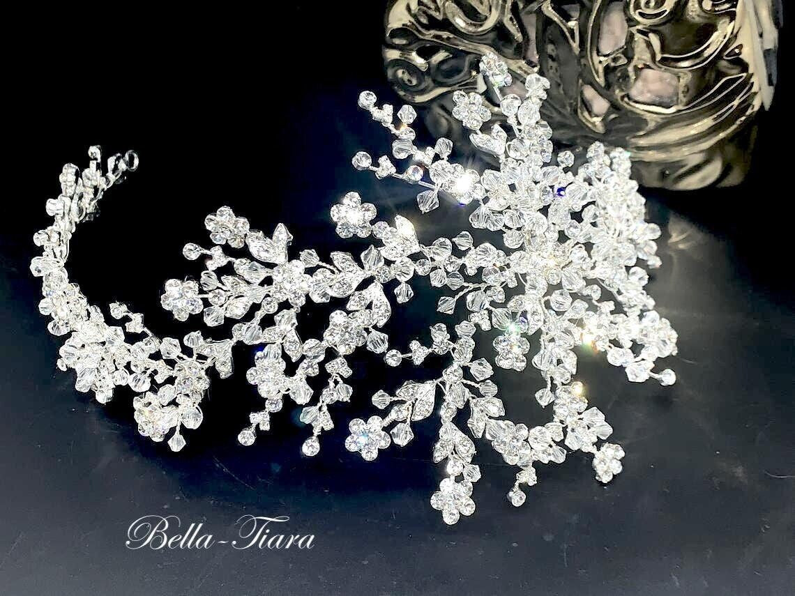 Vivian - Swarovski Crystal wedding headpiece