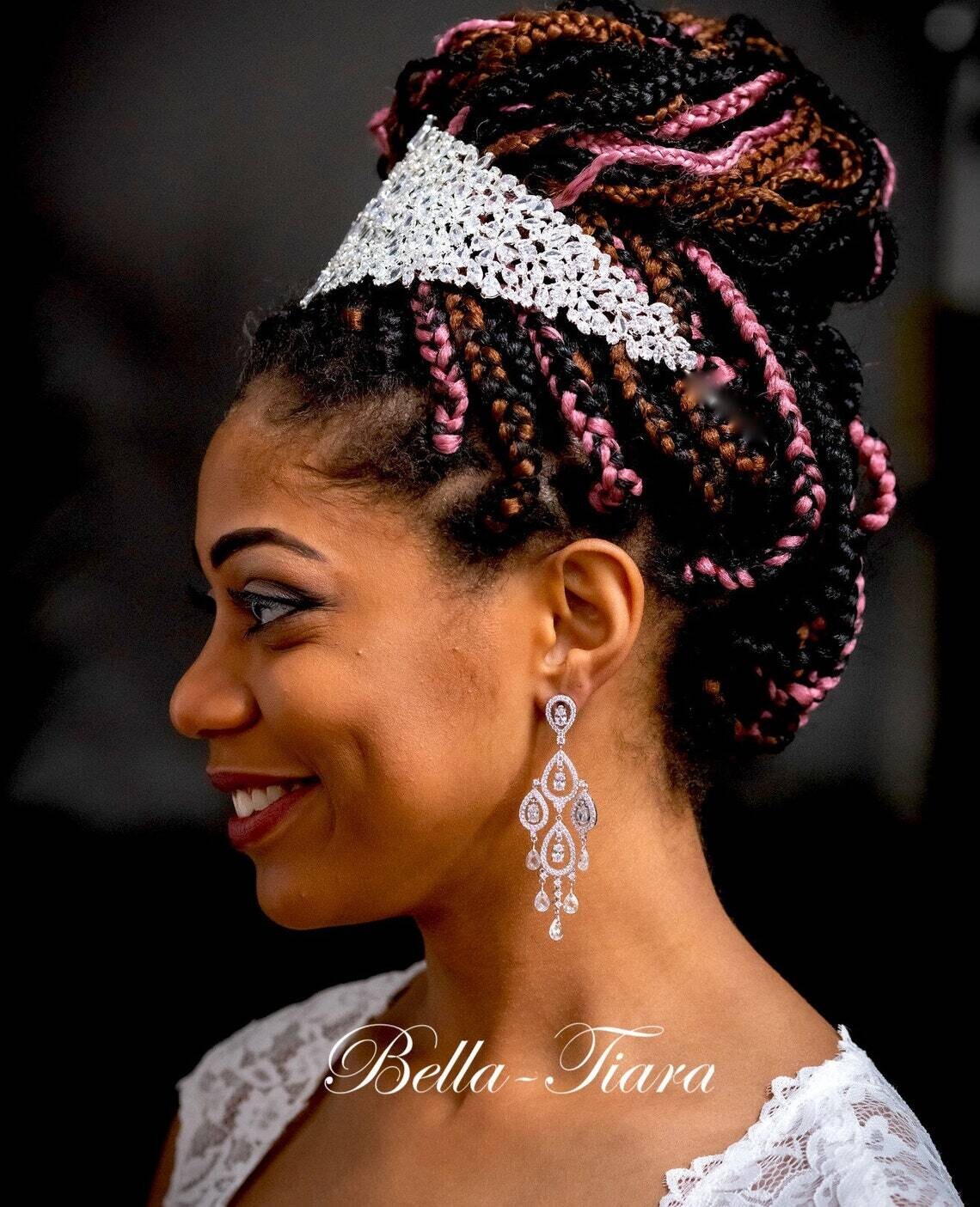 crystal earrings