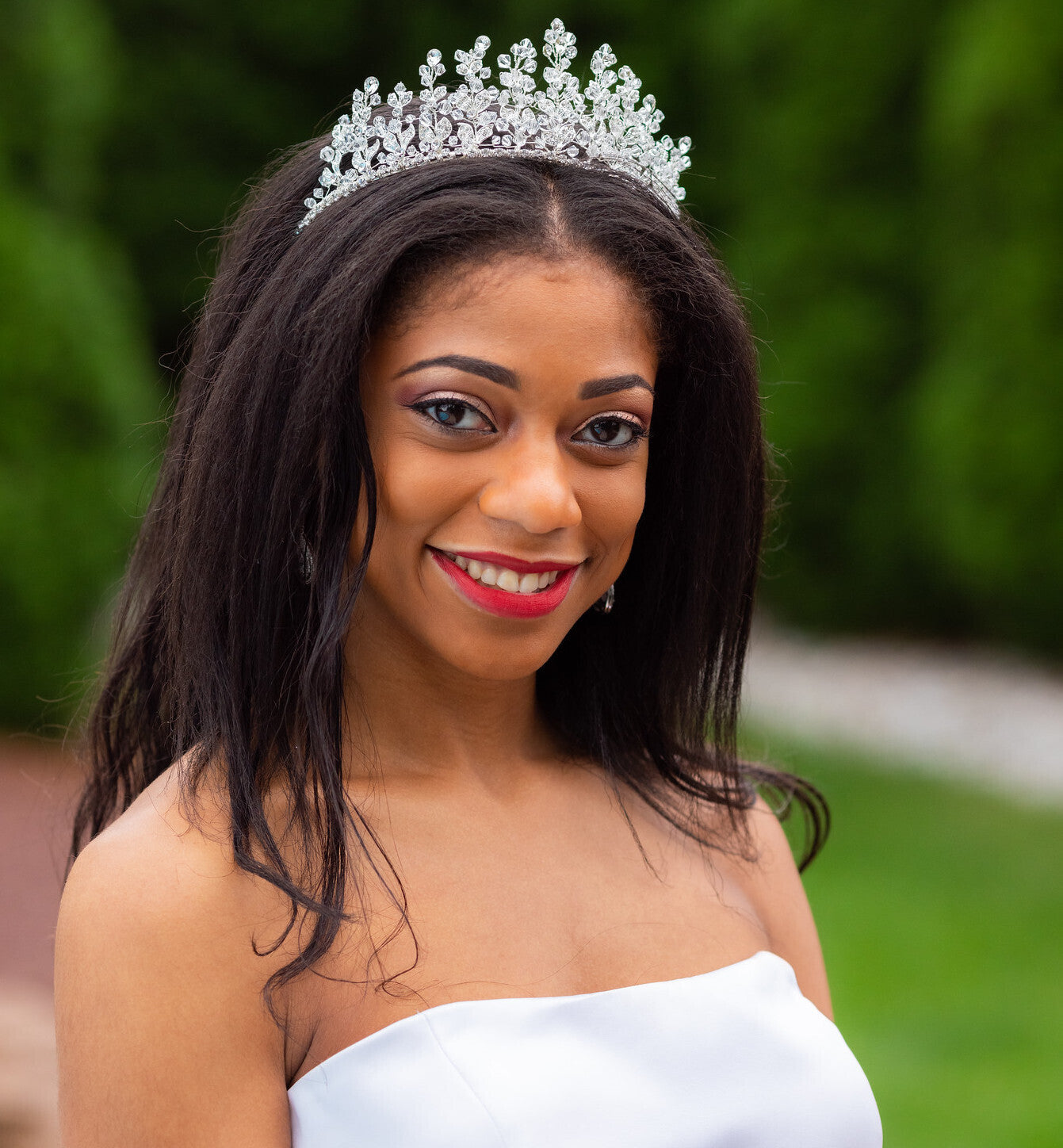 Anna - Swarovski crystal wedding Tiara