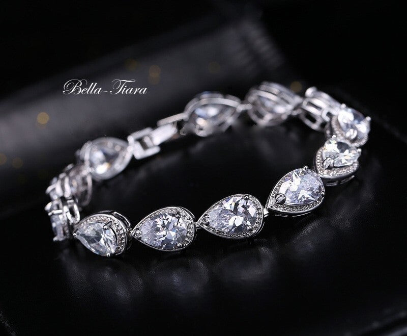 Robin - Rose gold Swarovski crystal bracelet
