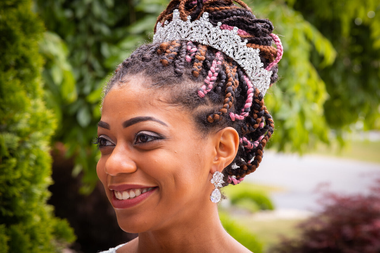 Caroline - Stunning Timeless royal crystal Bridal Tiara