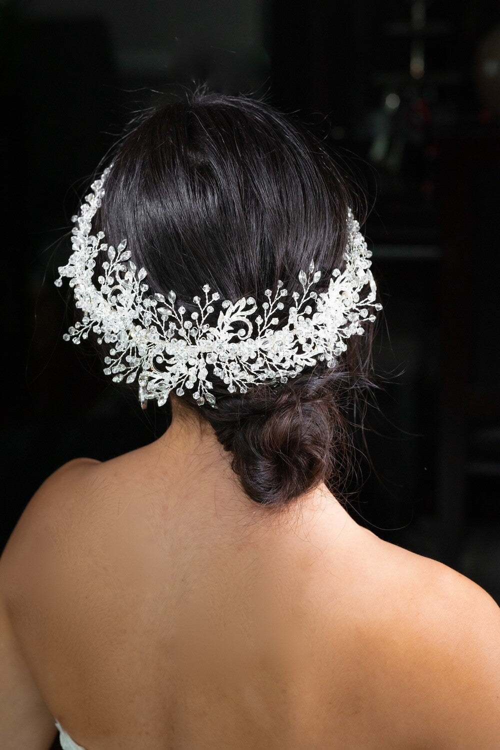 Marissa - Exquisite Crystal wedding hair vine
