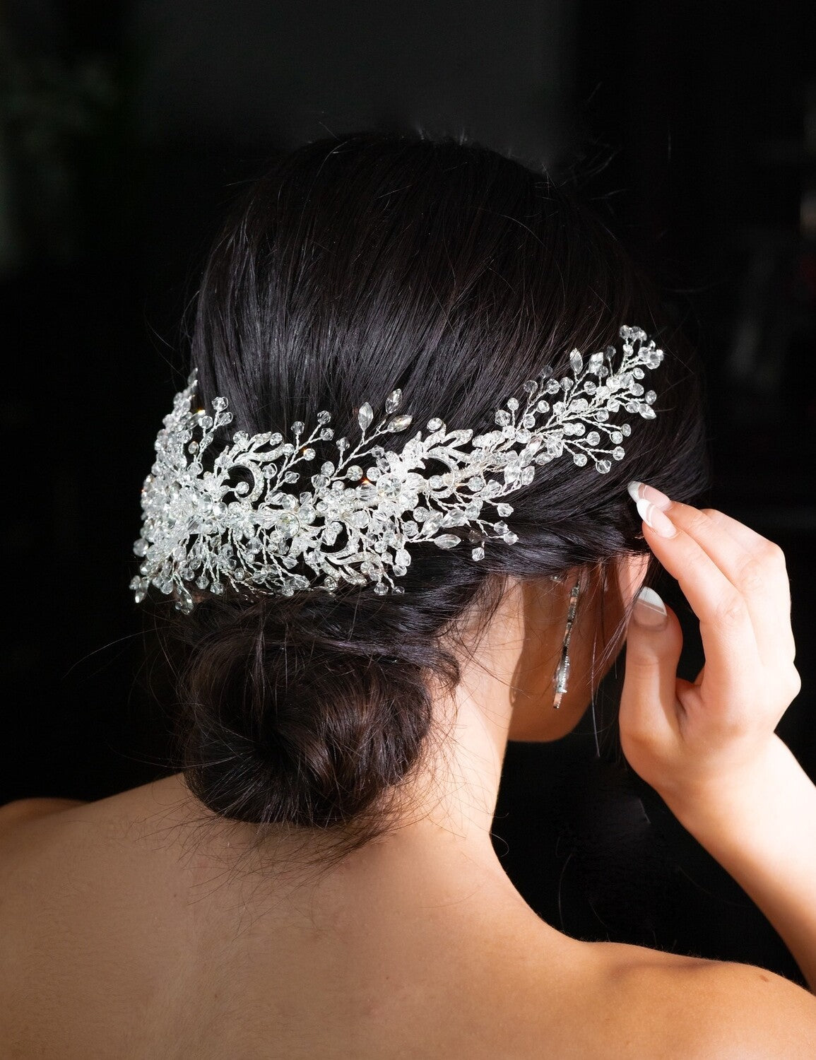 Marissa - Exquisite Swarovski wedding headpiece