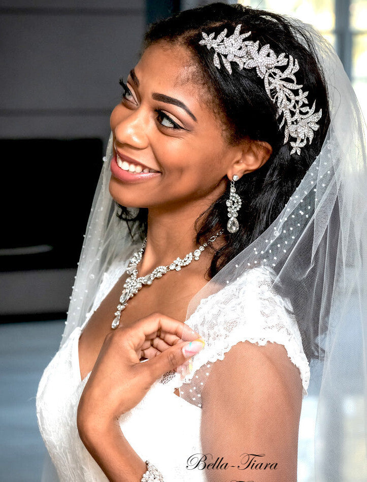 Amoria - Romantic drop bridal necklace set
