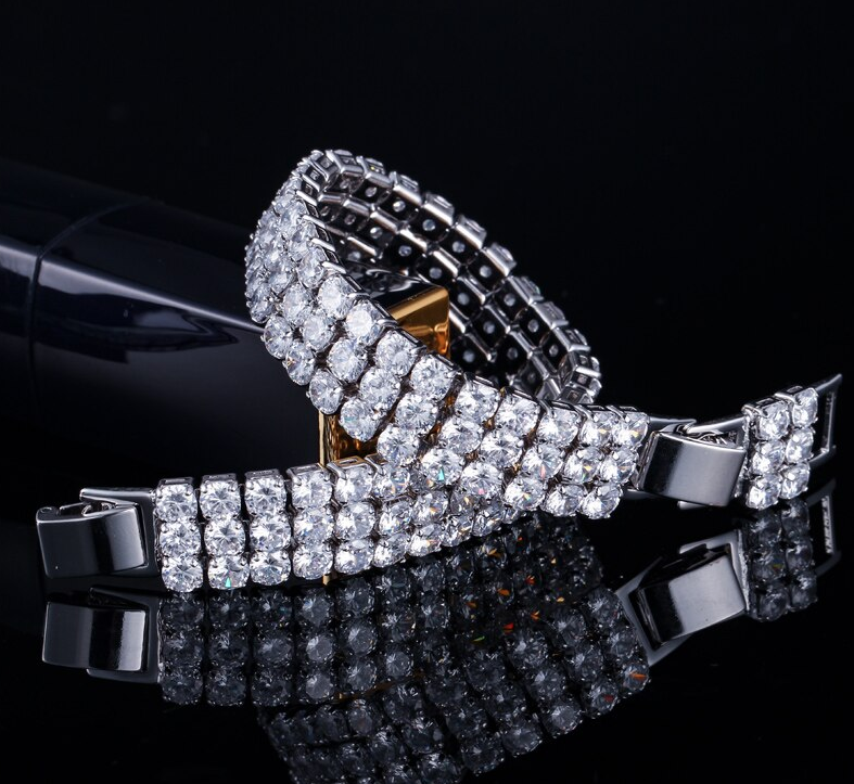 Dacia- Exquisite CZ bridal bracelet
