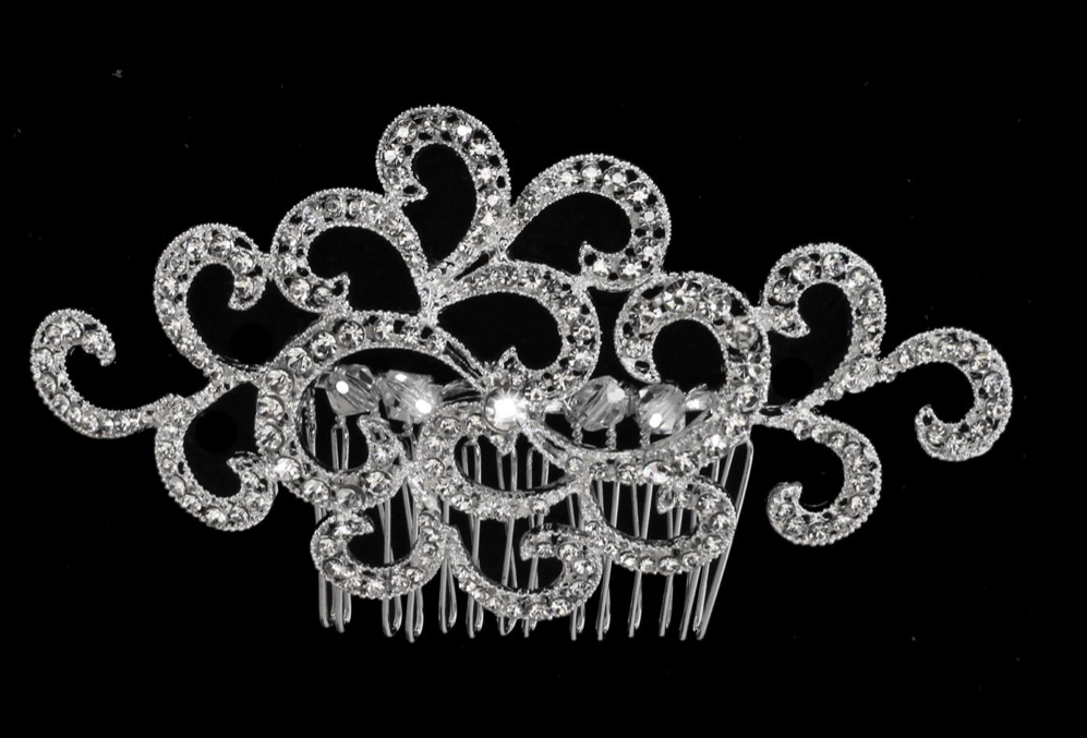 Angela - Bridal wedding hair comb