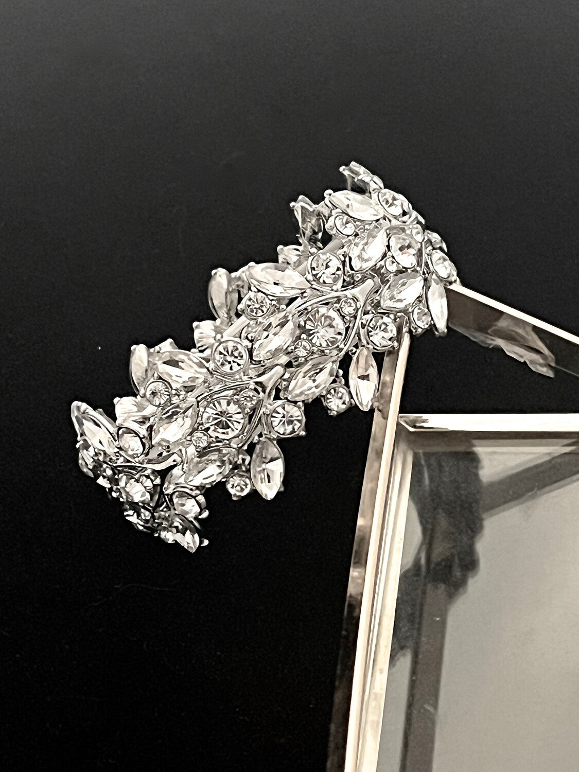 Riana - Vine Crystal wedding bracelet
