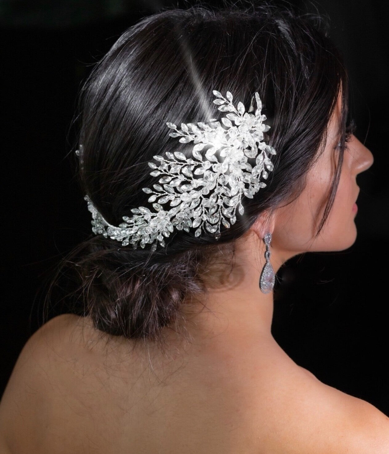 Margaret - Exquisite Swarovski crystal wedding headpiece