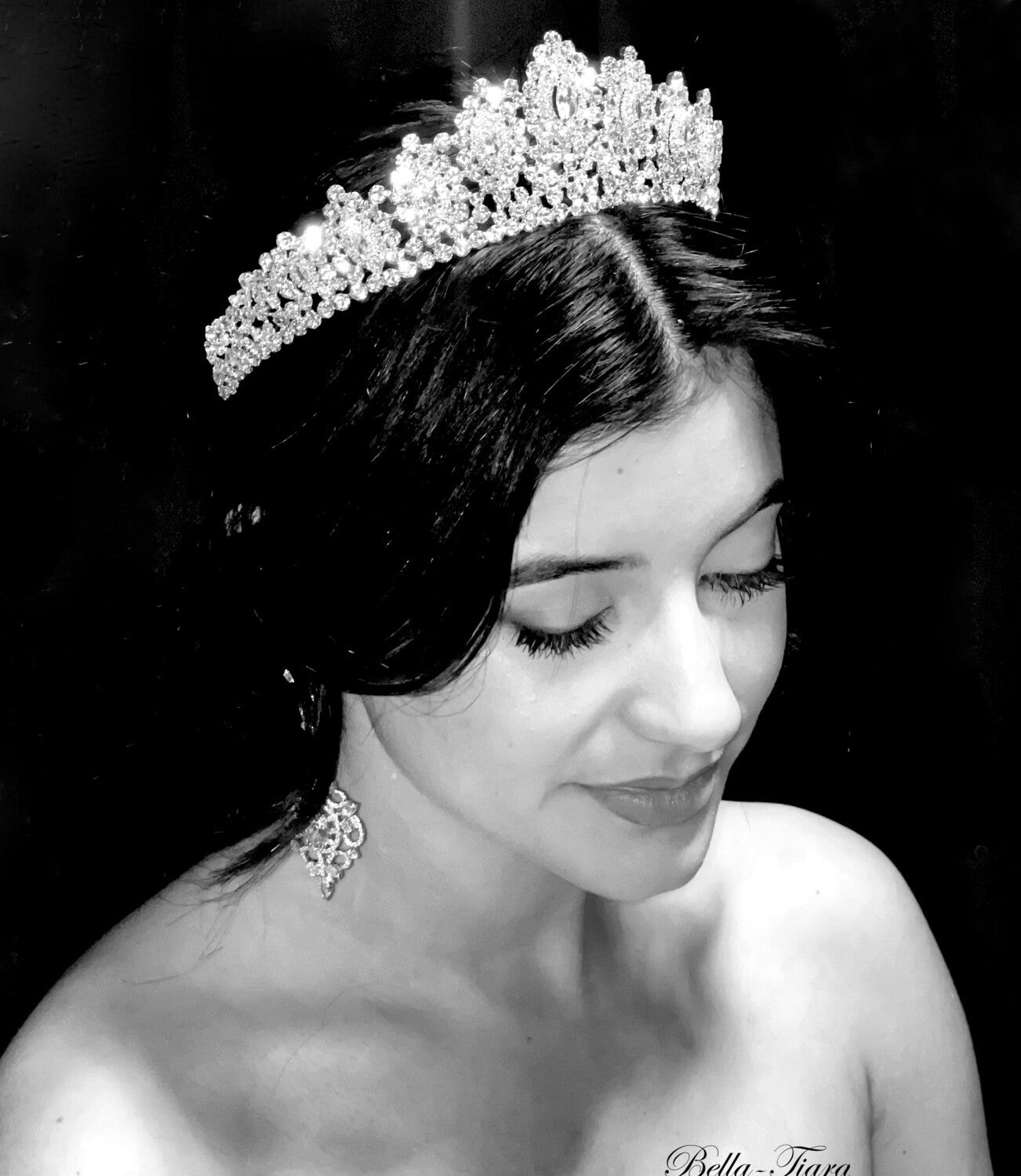 Alora - Swarovski Crystal Tiara