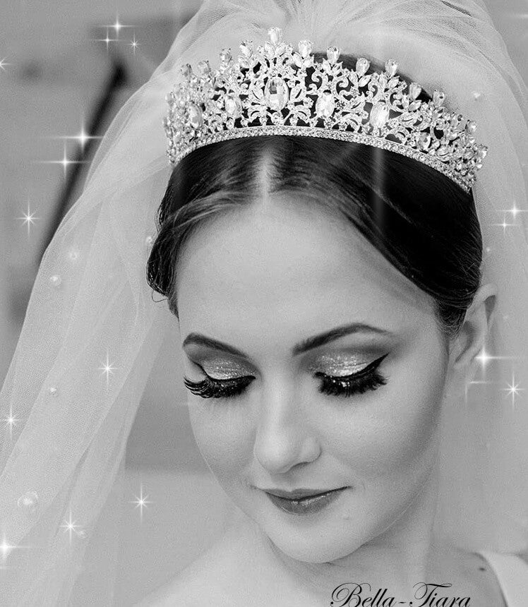 Amoretta - Royal Crystal wedding Tiara