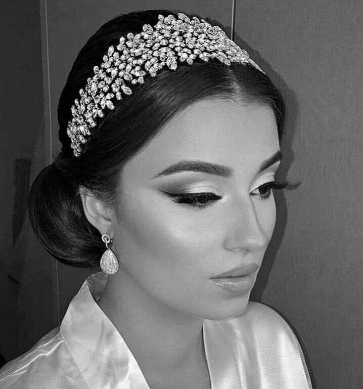 Emilia - Swarovski Crystal wedding headpiece
