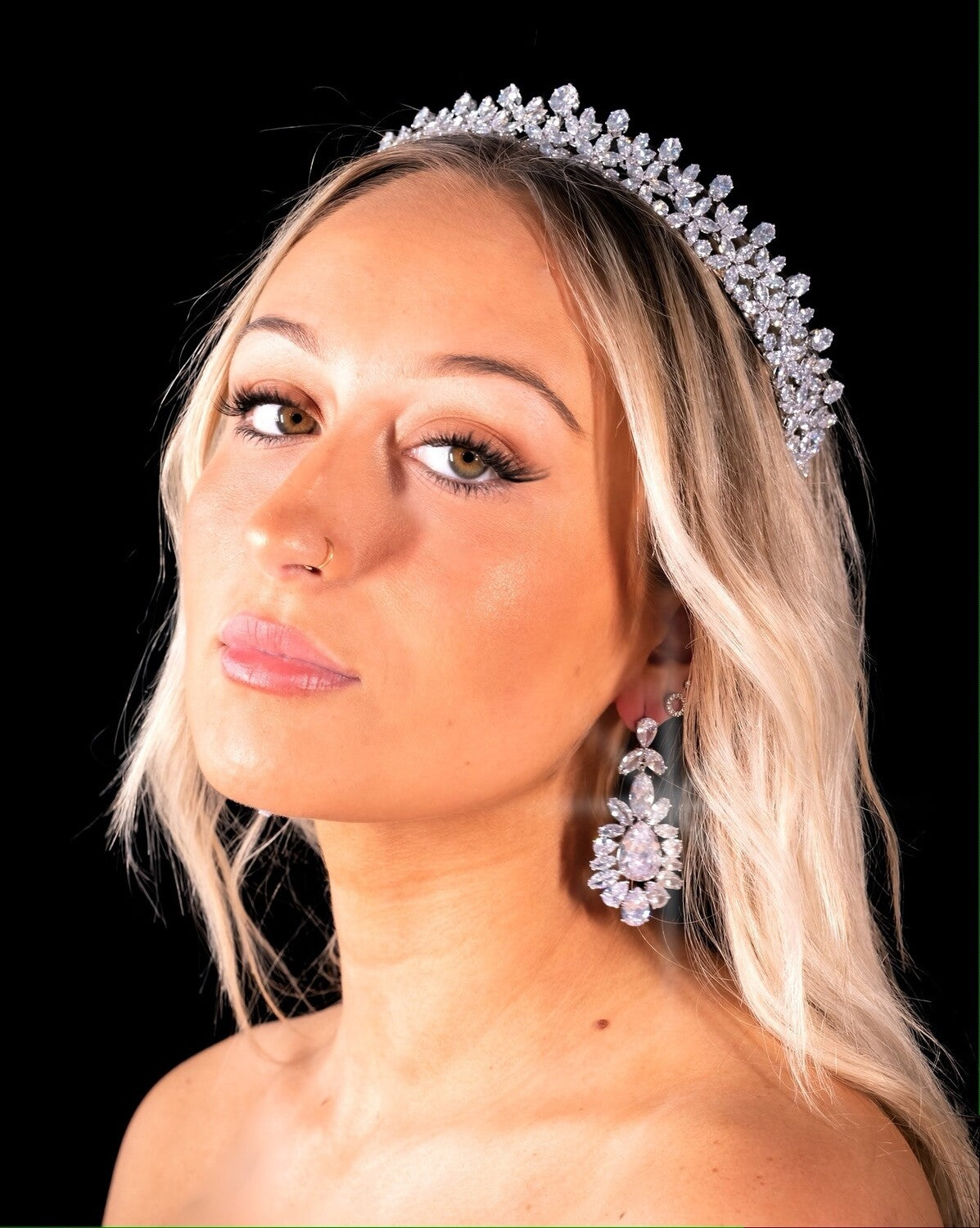 Stunning Statement drop earrings