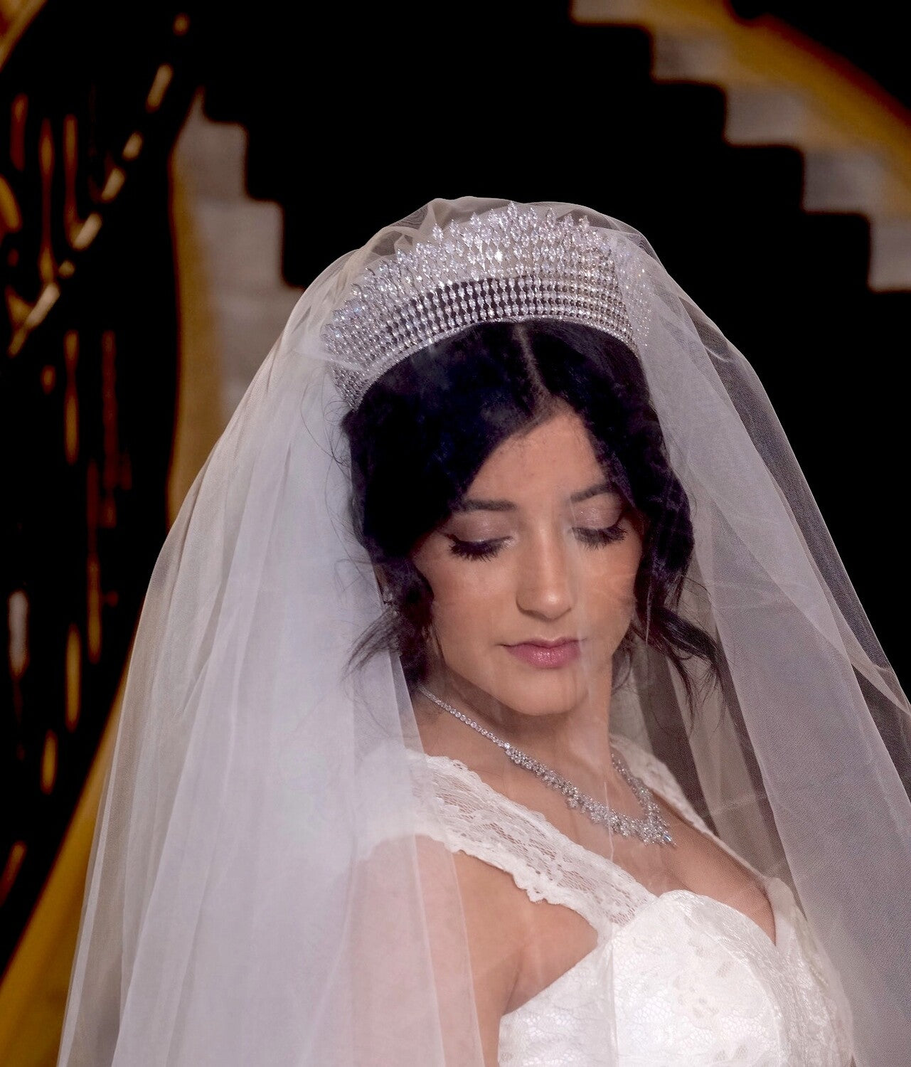 Leilani, Alluring Crystal crown tiara