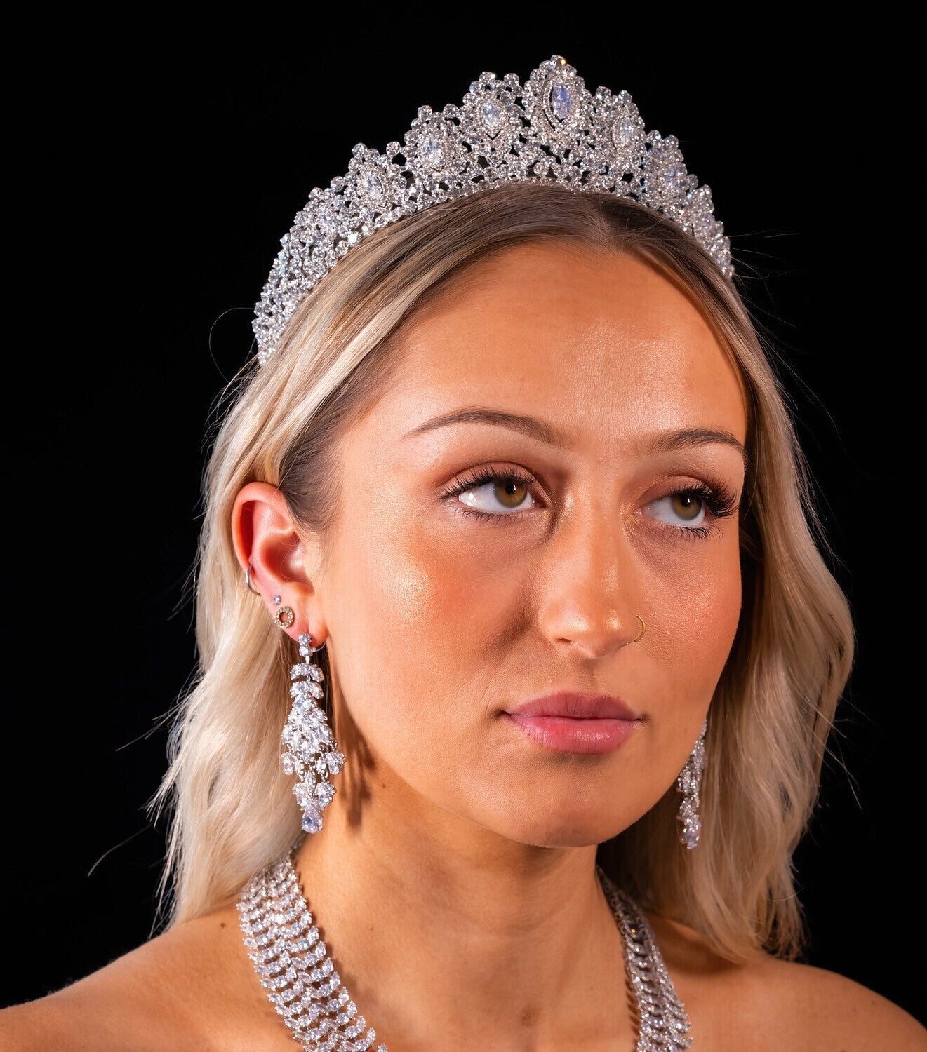 Alora - Swarovski Crystal Tiara