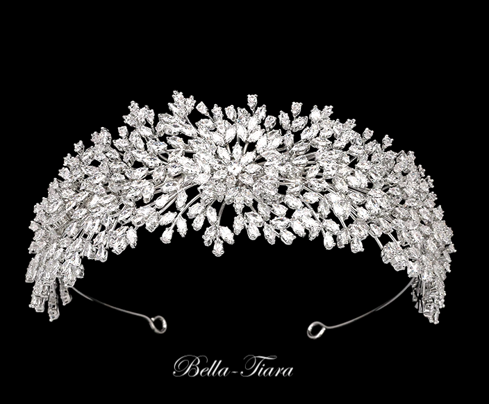 Magiotta- Stunning crystal silver headband
