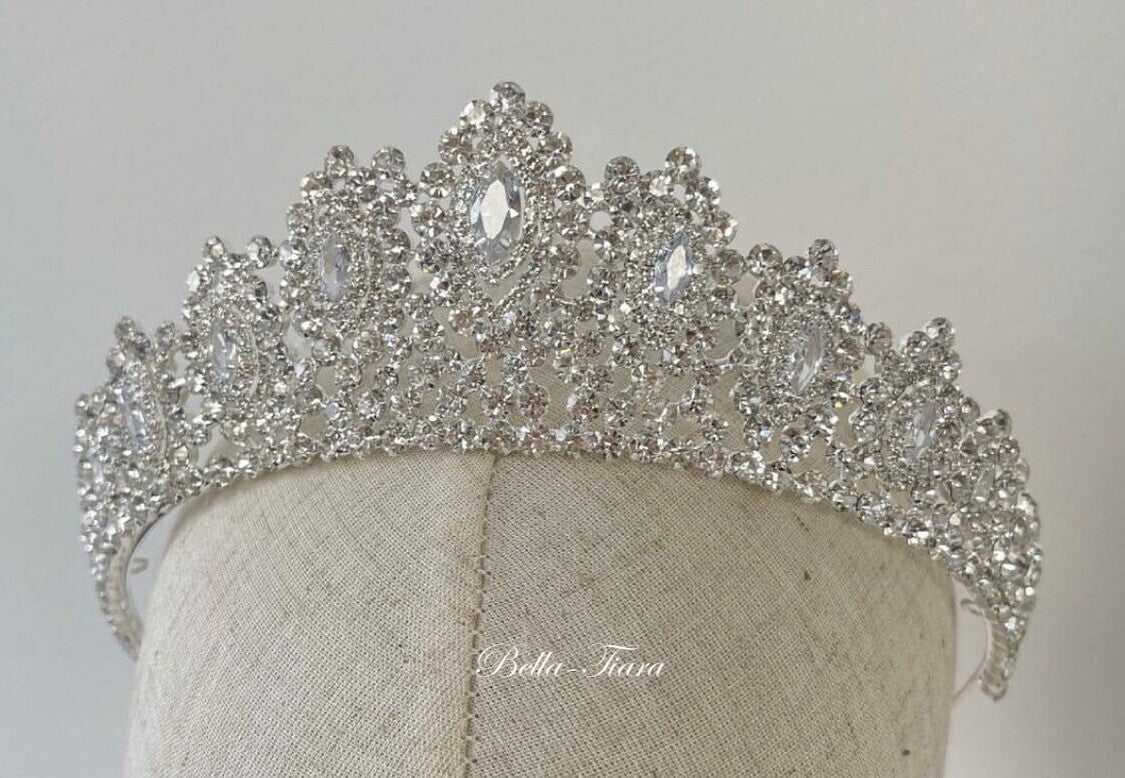 Alora - Swarovski Crystal Tiara