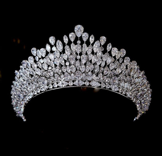 crystal tiara