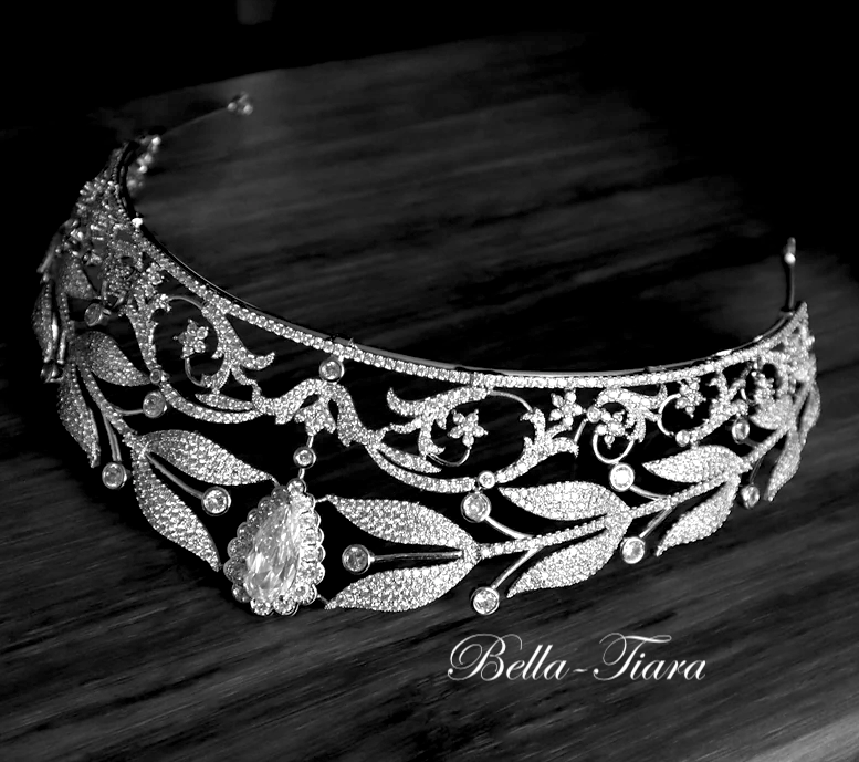 Countess - Silver Crystal Wedding Tiara