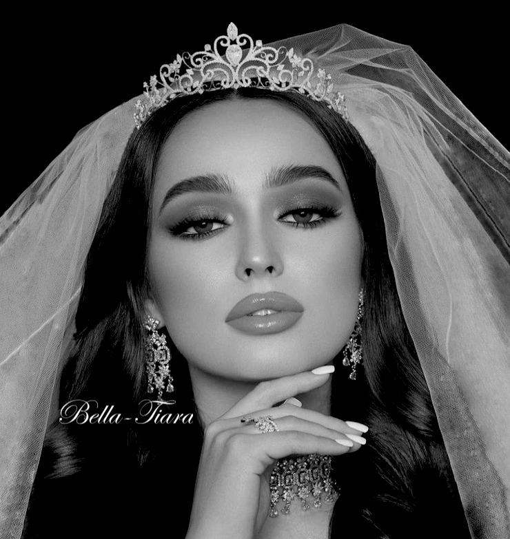 Swarovski crystal wedding tiara