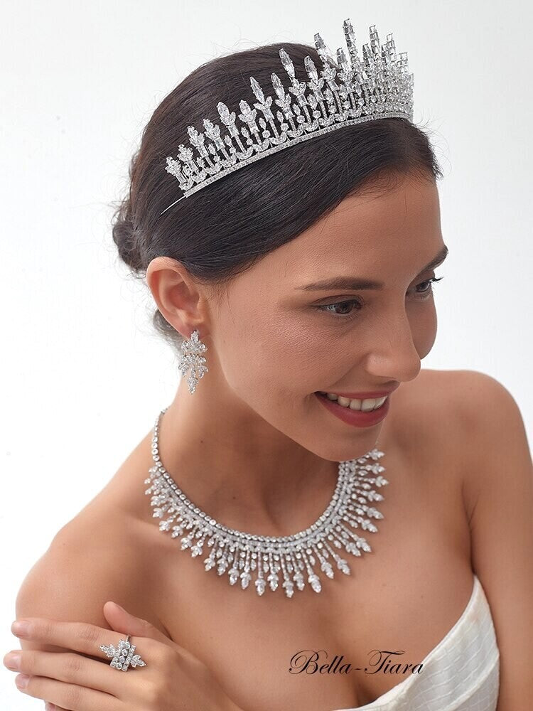 Alianna - Stunning wedding bridal jewelry set