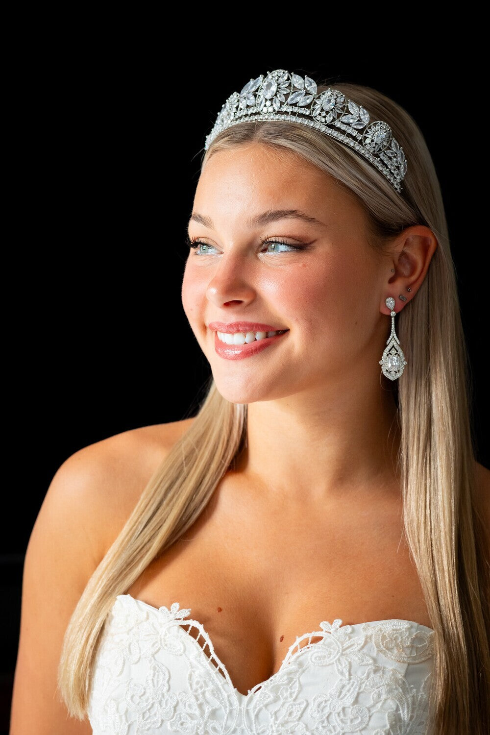 Lisamarie - Exquisite heirloom crystal Tiara