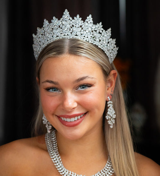 Jenna, Royal Swarovski crystal wedding tiara