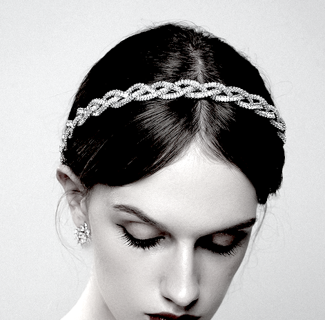 Jenna - Crystal wedding headband