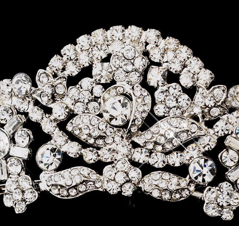 Maricela - Crystal wedding bridal Tiara
