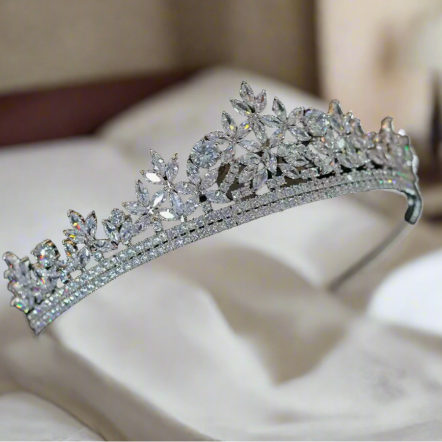 Chiara - Swarovski Crystal Tiara