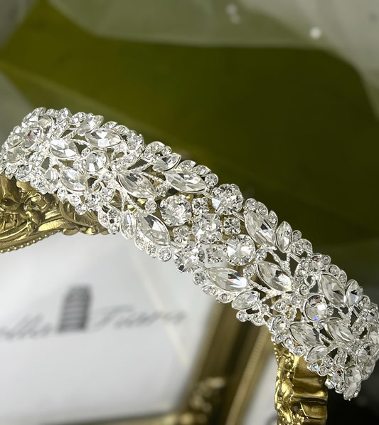 Sienna- Exquisite Swarovski crystal wedding headband
