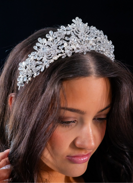 Splendor - Exquisite Swarovski crystal wedding tiara