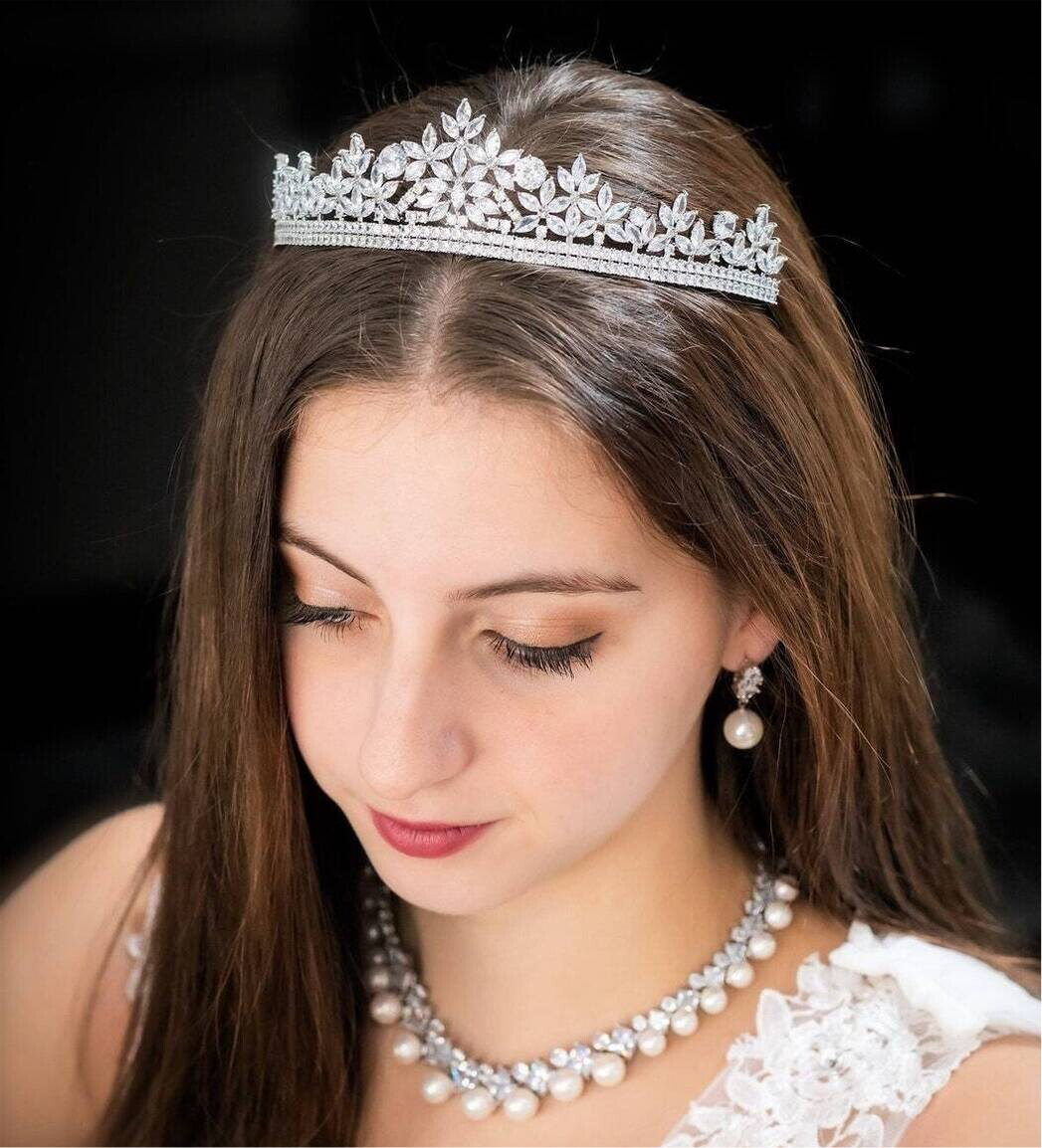 Chiara - Swarovski Crystal Tiara