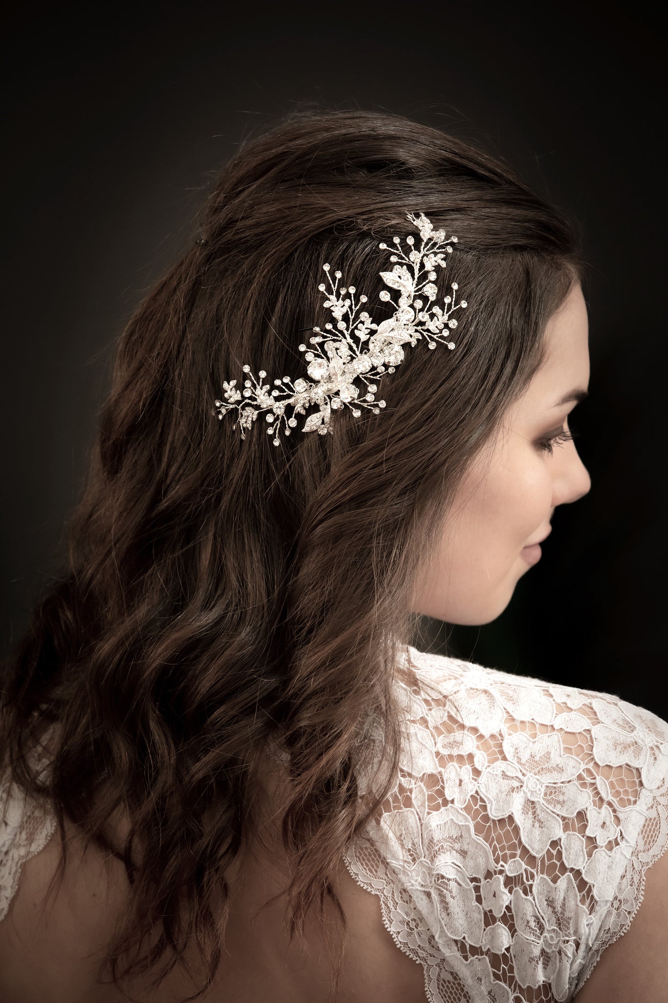Michela - Exquisite Swarovski Crystal Wedding Bridal Comb