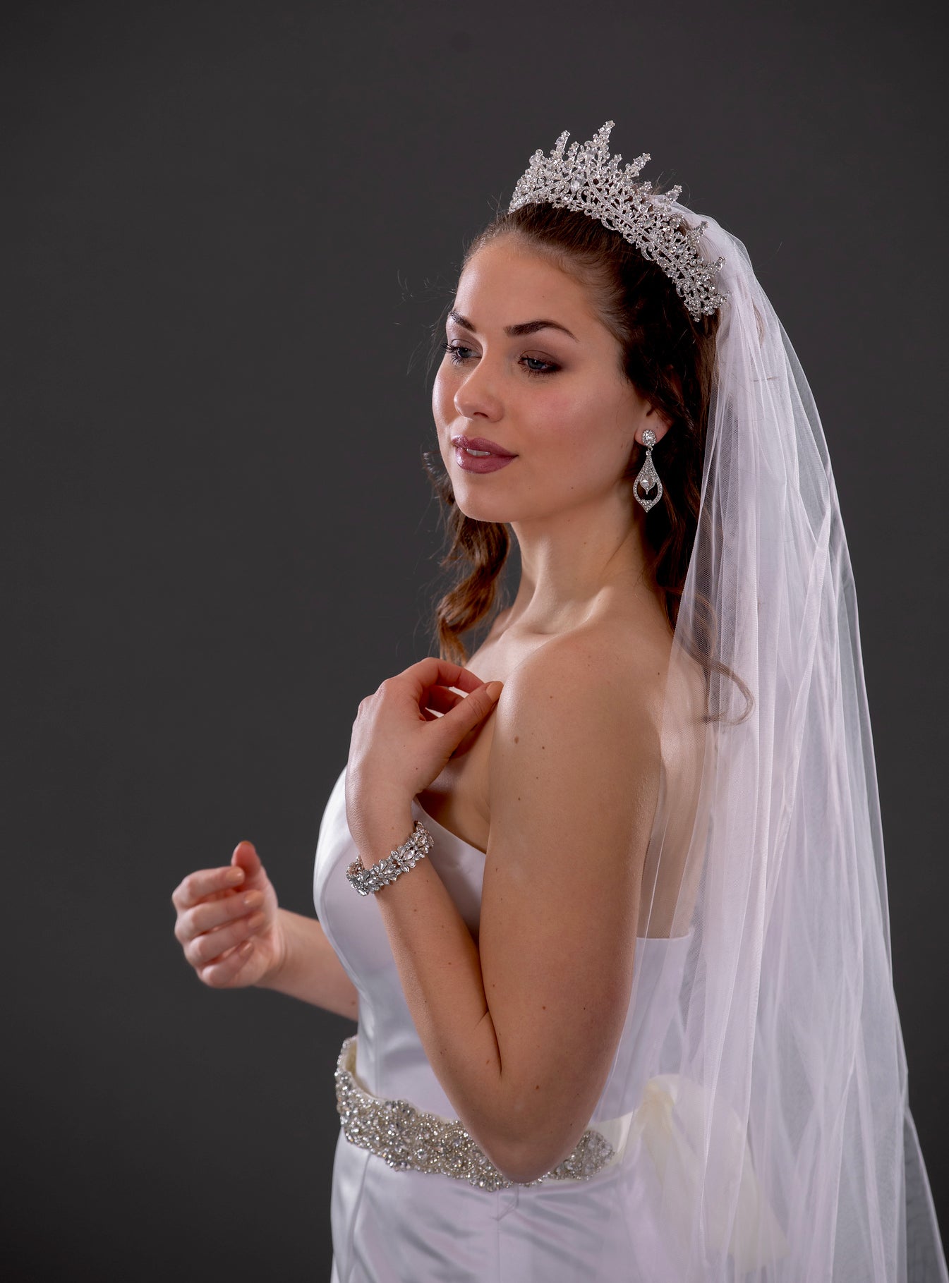 Andrea - Royal Crystal Tiara