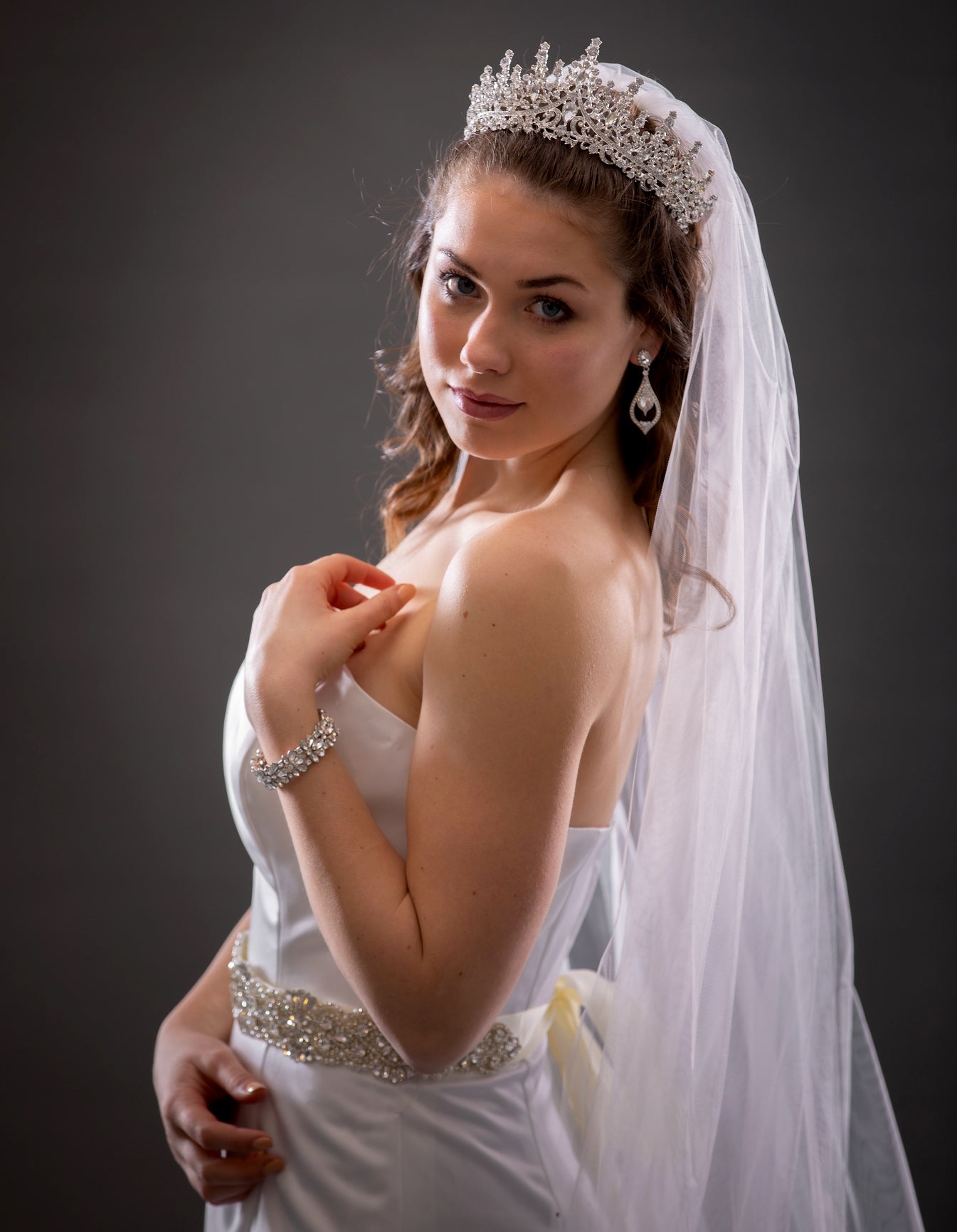 Andrea - Royal Crystal Tiara