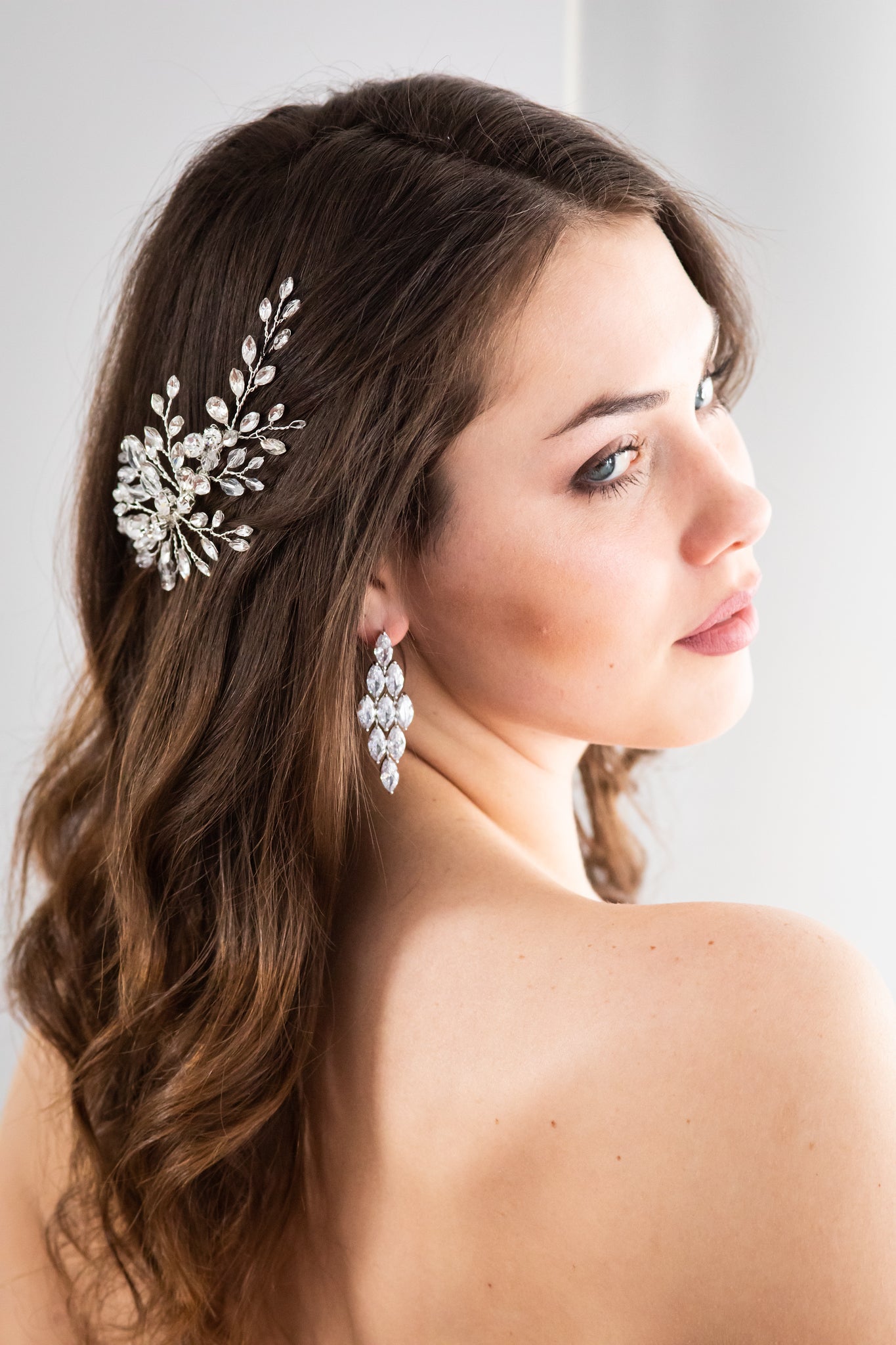 Sophie - Swarovski Crystal wedding comb