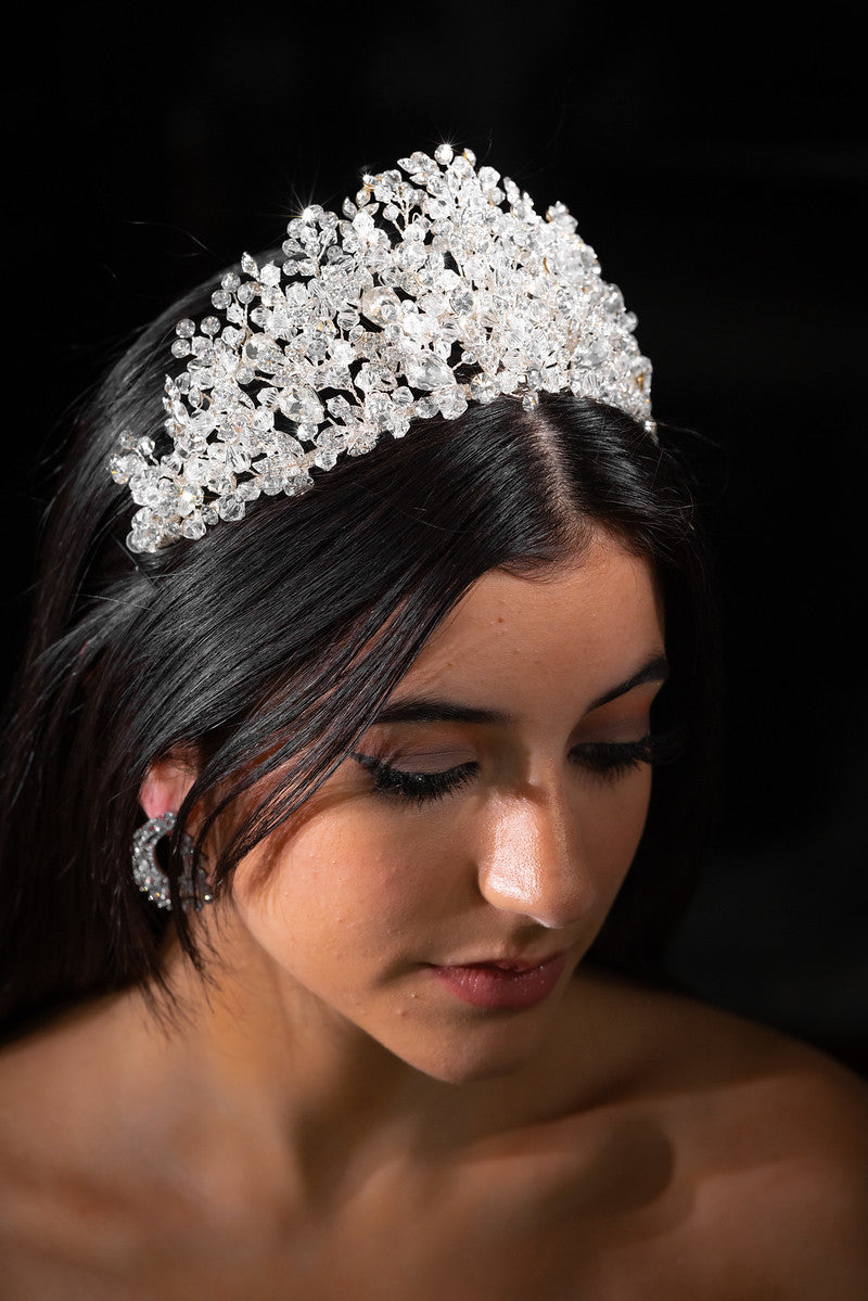 Elenora - STUNNING Swarovski Crystal Wedding Tiara